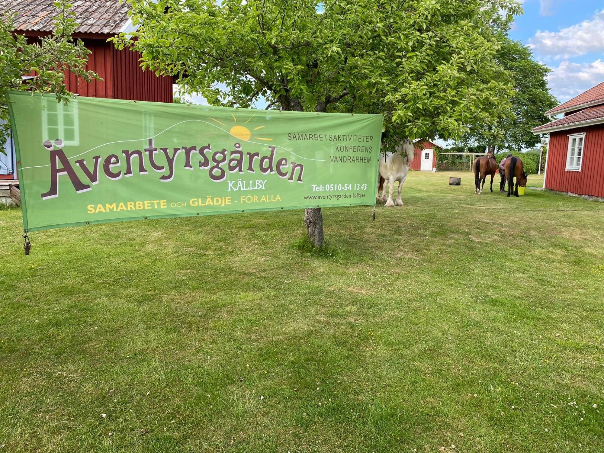 Aeventyrsgardens Vandrarhem, Kinnekulle Källby 외부 사진
